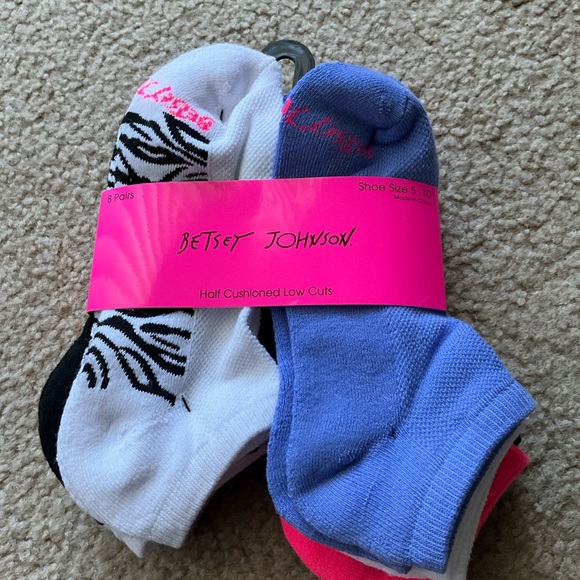 Betsy Johnson low cut socks - Picture 1 of 2